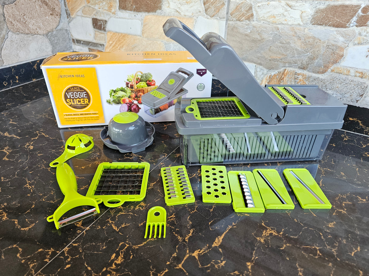 Rayador y Picador  Multifuncional Veggie Slicer