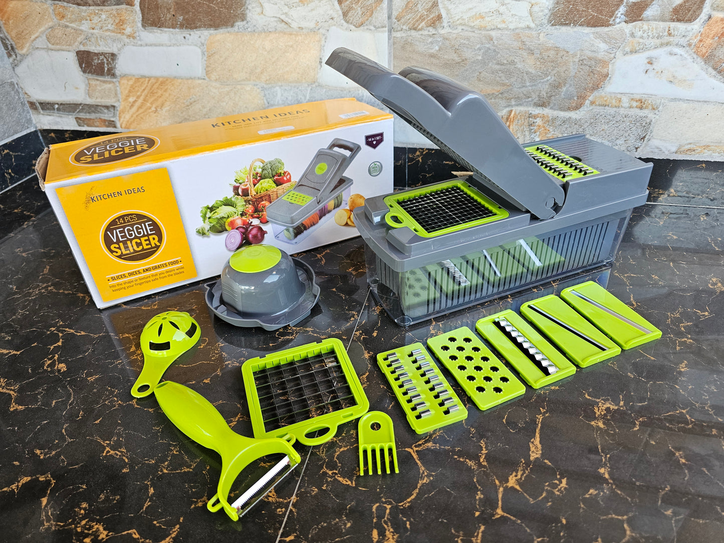 Rayador y Picador  Multifuncional Veggie Slicer