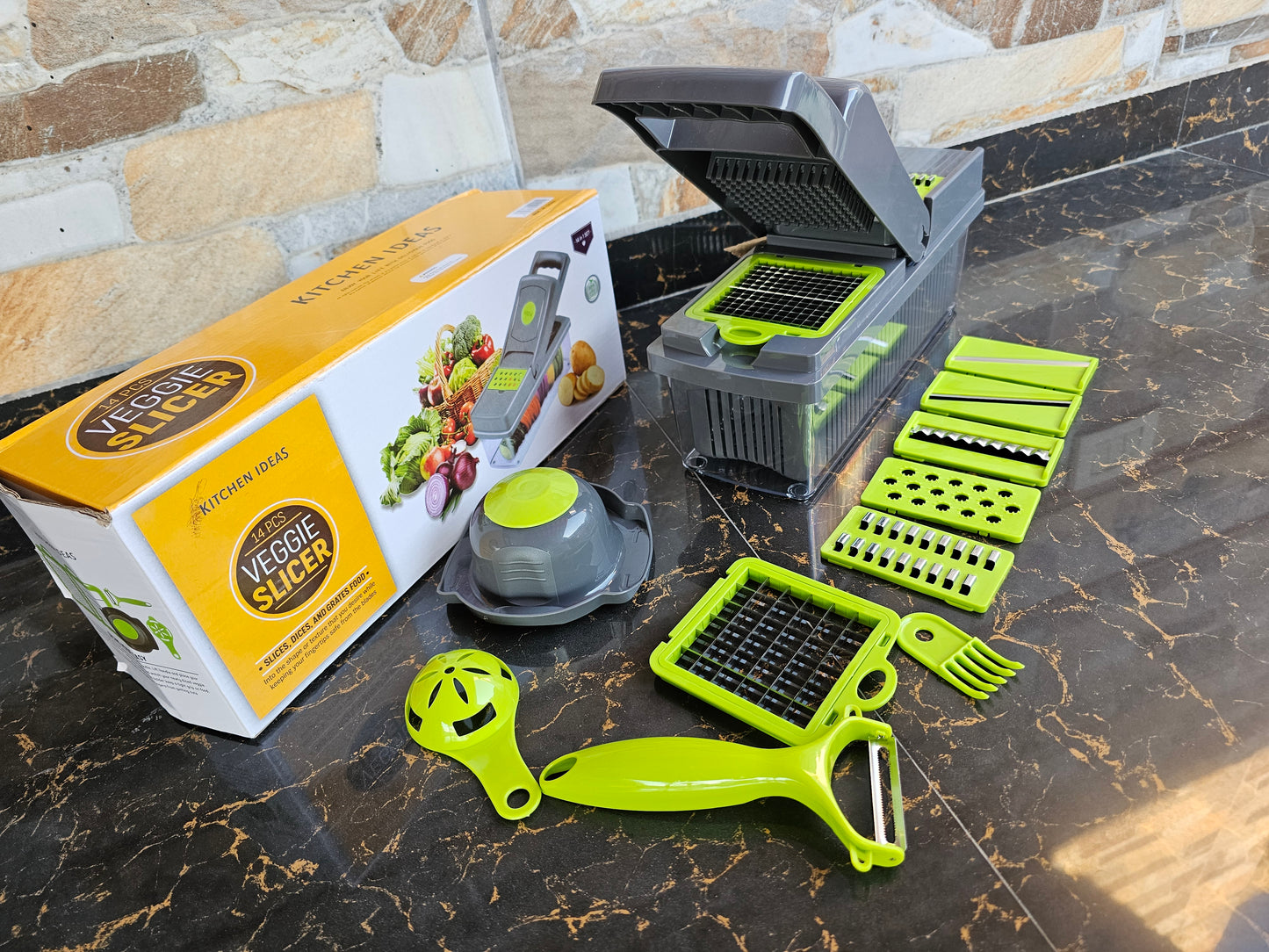 Rayador y Picador  Multifuncional Veggie Slicer